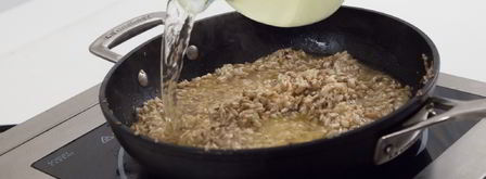 ризотто с шампиньонами. Шаг 2