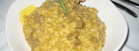 ризотто с тыквой и белыми грибами. Шаг 6