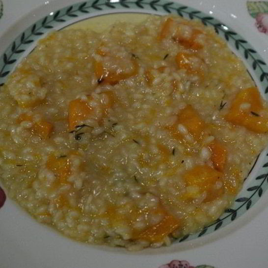 Рецепт ризотто с тыквой и вермутом