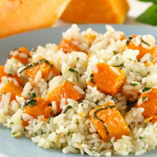 Рецепт ризотто с тыквой