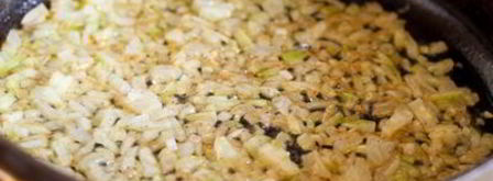 ризотто с уткой и молодым горошком. Шаг 3