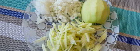 ризотто с яблоком. Шаг 3