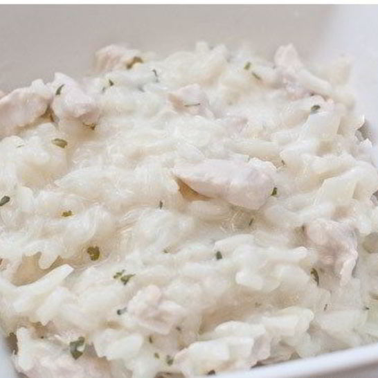 Рецепт ризотто со сливками