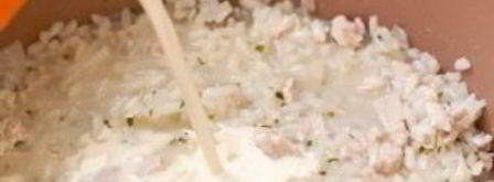 ризотто со сливками. Шаг 9