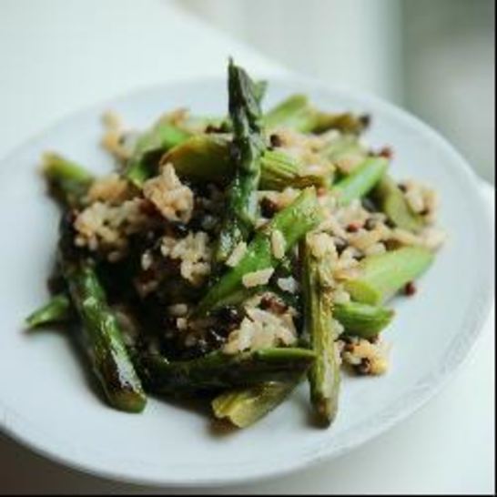 Рецепт ризотто со спаржей