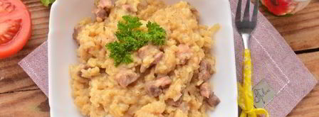 ризотто со свининой. Шаг 13