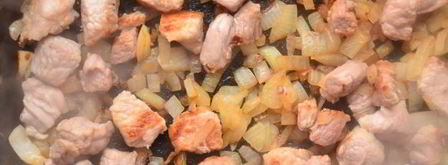 ризотто со свининой. Шаг 7