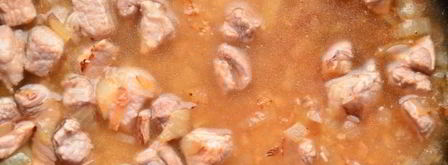 ризотто со свининой. Шаг 9