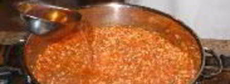 ризотто в томатном соусе. Шаг 3