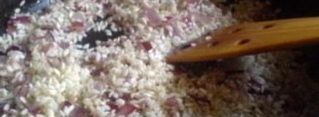 ризотто весеннее с редисом. Шаг 3