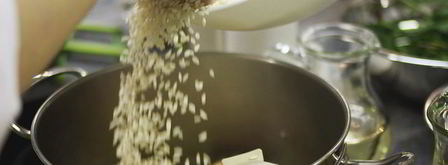 зеленое ризотто со скумбрией. Шаг 2