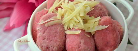 розовые ньокки — еда настоящих блондинок. Шаг 13