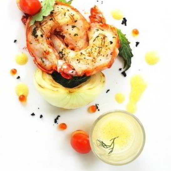 Рецепт чесночных креветок с прованским майонезом