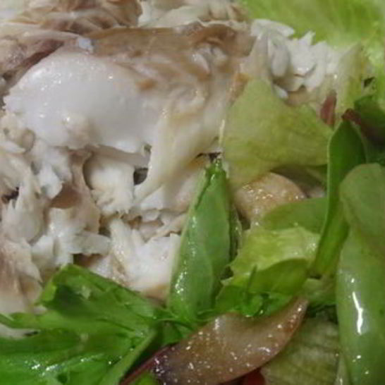 Рецепт дорады в снегу