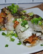 Фаршированный минтай