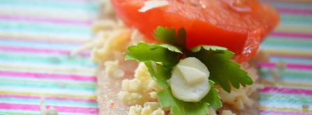 фаршированные рулетики из камбалы. Шаг 3