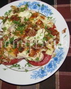 Филе семги в кляре