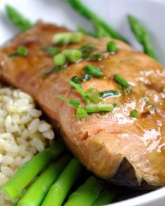 Горбуша на пару