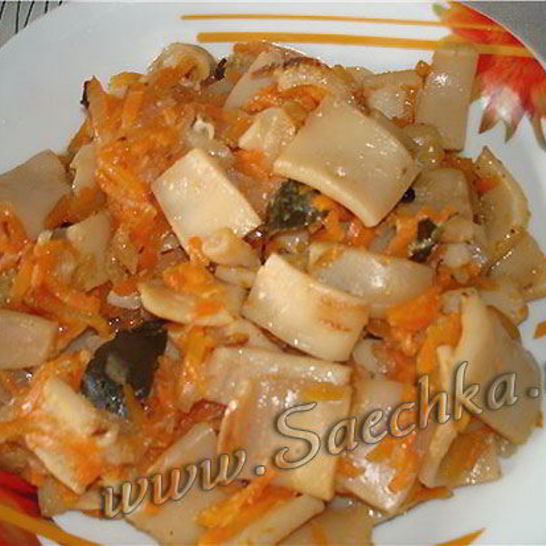 Рецепт кальмаров в банке