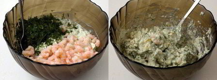 камбала, фаршированная креветками. Шаг 4