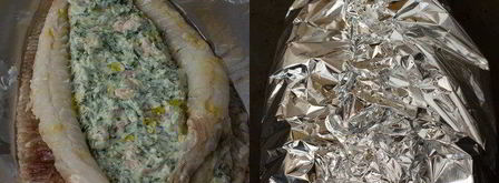 камбала, фаршированная креветками. Шаг 5