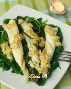 Камбала под грилем