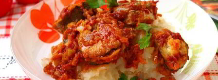 хек с овощами в томатном соусе. Шаг 6