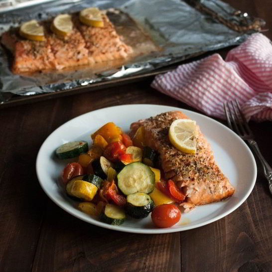 Рецепт красной рыбы в духовке