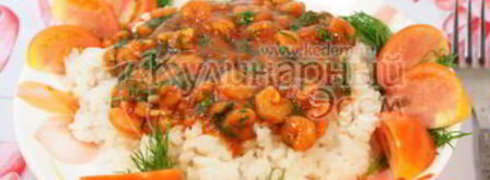 креветки в томатом соусе. Шаг 6