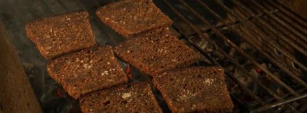 лещ на решетке с огуречным салатом. Шаг 2