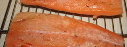 лосось под укропным соусом. Шаг 3