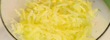 лосось с апельсиновым желе и картофелем рести. Шаг 3