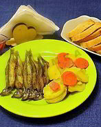 Мойва с картошкой в духовке