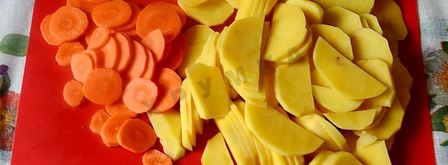 мойва с картошкой в духовке. Шаг 2