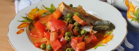 рыба тушеная с овощами. Шаг 6