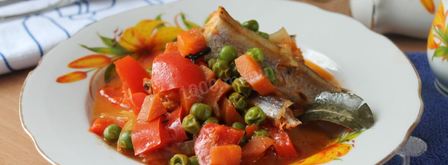 рыба тушеная с овощами. Шаг 7