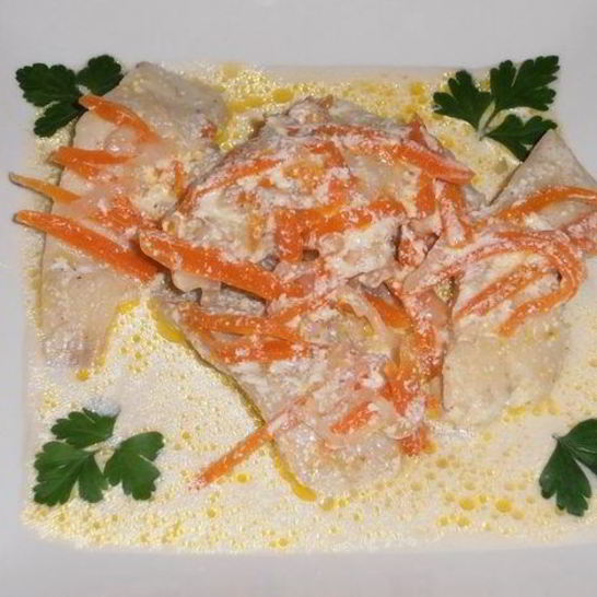 Рецепт рыбы в сметане на сковороде