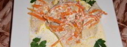 рыба в сметане на сковороде. Шаг 9