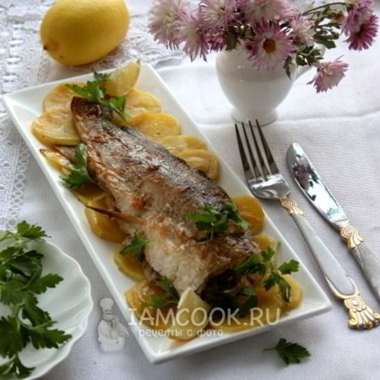 Рецепт щуки с картофелем в фольге в духовке