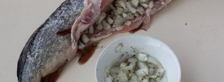 щука с картофелем в фольге в духовке. Шаг 5