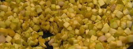 семга с баклажанным пюре. Шаг 4