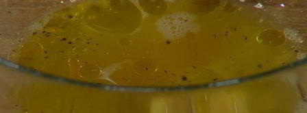 семга с салатом из цикория, фенхеля и редиски. Шаг 2