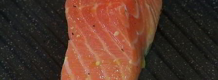 семга с салатом из цикория, фенхеля и редиски. Шаг 8