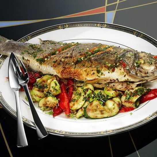 Рецепт сибаса на гриле