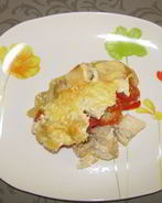 Судак запеченный с картофелем