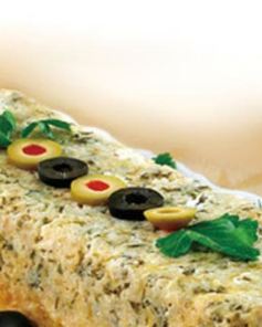 Судак, запеченный с сыром