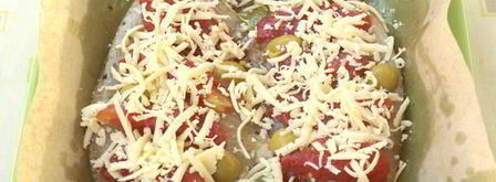 тилапия запеченная в духовке с помидорами. Шаг 3