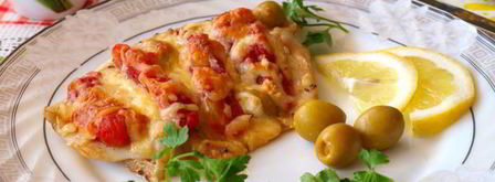 тилапия запеченная в духовке с помидорами. Шаг 5