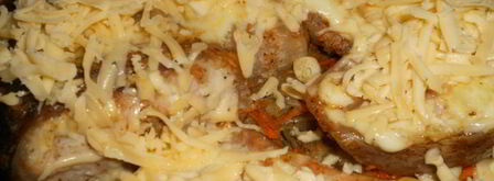 толстолобик запеченный с овощами и сыром. Шаг 5