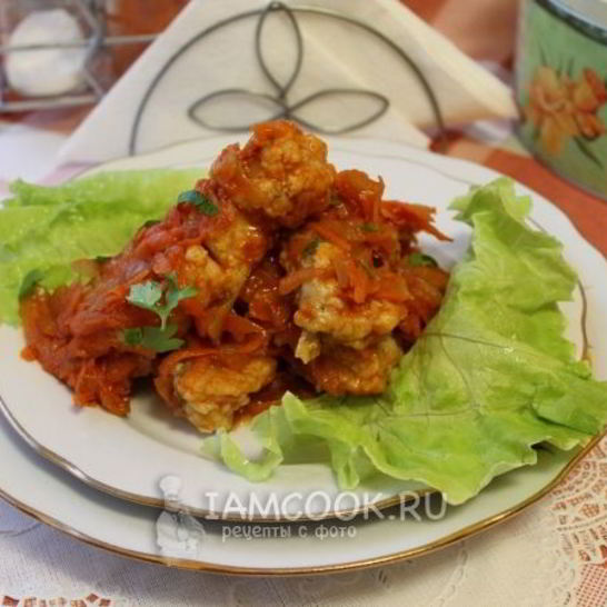 Рецепт трески под маринадом